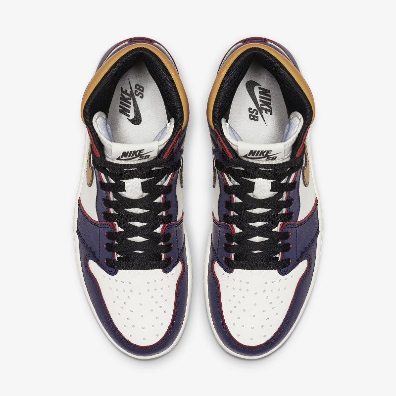 Aj1 lakers chicago on sale